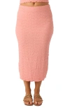 O'neill Jordana Column Midi Skirt In Coral Haze