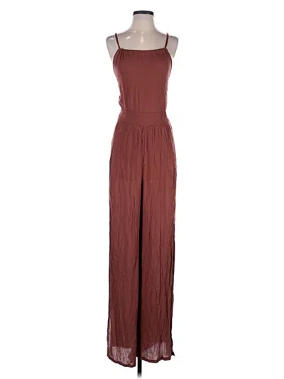 Pre-owned O'neill Jumpsuit In Burgundy