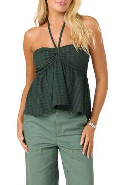 O'neill Junie Halter Tank In Green
