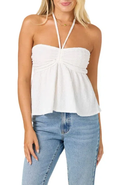 O'neill Junie Halter Tank In White