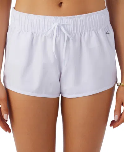 O'neill Laney 2 Stretch Cover-up Shorts In White
