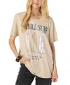O'neill Juniors' Board Collection Graphic Cotton T-shirt In Cement