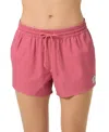 O'neill Juniors' Boneyard 3 Drawstring Boardshorts In Pink