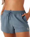 O'neill Boneyard Cover-up Shorts In Washed Slate