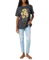 O'neill Botanic Blossom Oversize Graphic T-shirt In Gray