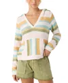 O'neill Catamaran Stripe Hoodie In Neutral