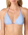 O'neill Juniors' Driftwood Dobby Venice Bikini Top In Purple