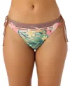 O'neill Juniors' Estella Tile Jensen Bikini Bottoms In Multi Color