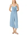 O'neill Juniors' Keiko Jumpsuit In Faded Denim
