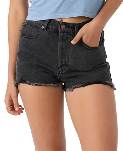 O'NEILL JUNIORS' LANISA DRIFTER COTTON DENIM SHORTS