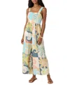 O'neill Juniors' Metzli Square-neck Sleeveless Jumpsuit In Multi