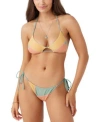 O'neill Oneill Juniors Mirage Colorblocked Madrid Bikini Top Bottoms In Multi Color