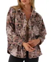 O'neill Juniors' Rune Fleece Shirt Jacket In Deep Taupe