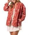 O'neill Rune Oversize Superfleece Shirt Jacket In Brown