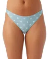 O'neill Saltwater Essentials Rockley Bikini Bottoms In Multi Blue