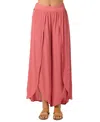 O'neill Juniors' Saltwater Solids Tymea Cover-up Pant In Pink