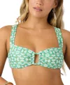 O'neill Oneill Juniors Shell Abstract Burleigh Bikini Top Bottoms In Multi Color