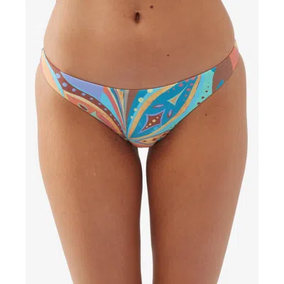 O'neill Juniors Womens Printed Bikini Swim Bottom Separates In Multi