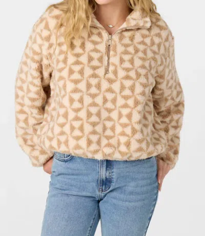 O'neill Kacey Fleece Jacket In Nomad