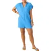 O'neill Kamilla Cotton Gauze Romper In Regatta