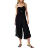 O'neill Keiko Cutout Wide Leg Jumpsuit In Black