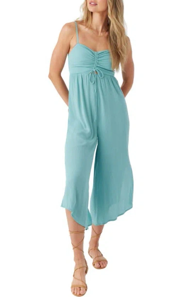 O'neill Keiko Cutout Wide Leg Jumpsuit In Canton