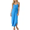 O'neill Keiko Cutout Wide Leg Jumpsuit In Regatta