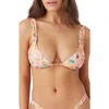 O'neill Oneill Juniors Kelly Floral Menorca Bikini Top Bottoms In Desert Flower