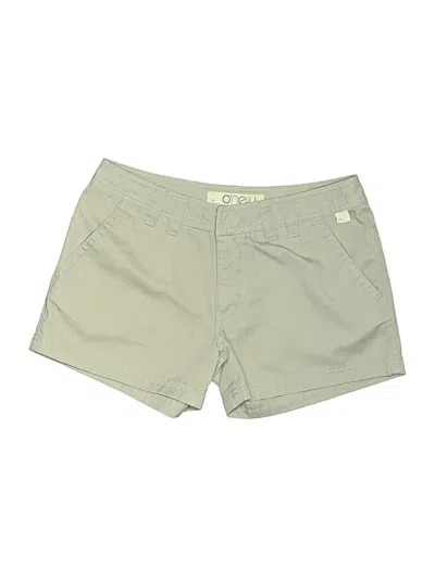 Pre-owned O'neill Khaki Shorts In Green
