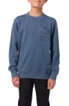 O'neill Kids' Bavaro Pocket Sweatshirt In Blue