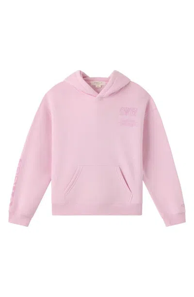O'neill Kids' Botany Oversized Graphic Hoodie In Pink