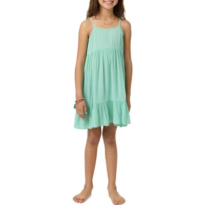 O'neill Kids' Haylee Cover-up Dress In Green