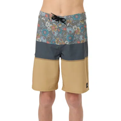 O'neill Kids' Hyperfreak Heat Block Swim Trunks In Multi