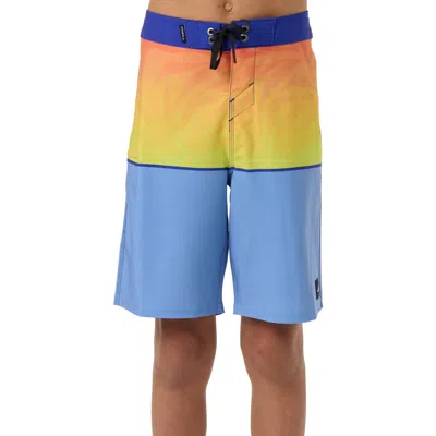 O'neill Kids' Hyperfreak Heat Block Swim Trunks In Multi