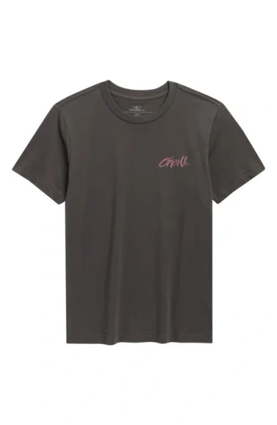 O'neill Kids' Keys Cotton Graphic T-shirt In Nude