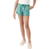 O'neill Kids' Kylas Cotton Twill Drawstring Shorts In Oil Blue