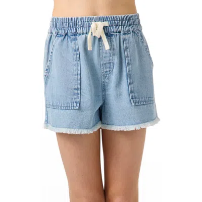 O'neill Kids' Kylas Denim Shorts In Blue