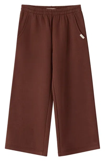 O'neill Kids' Larson Fleece Sweatpants In Chocolate