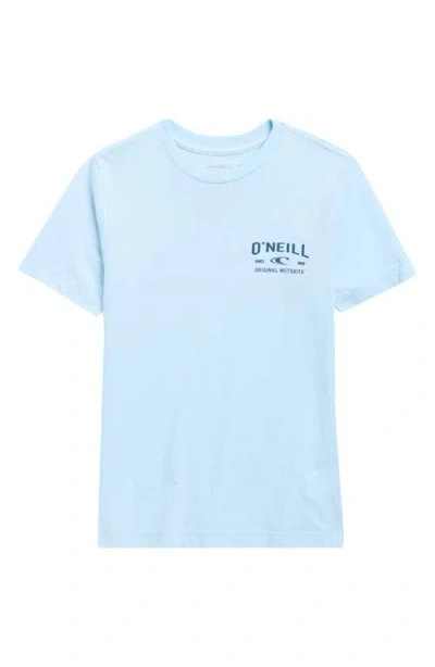 O'neill Kids' Layered Up Graphic T-shirt In Blue