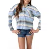 O'neill Kids' Leslye Cotton Flannel Button-up Shirt In Blue