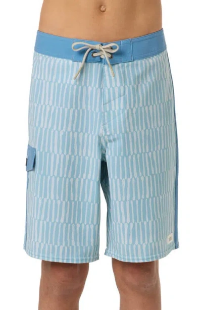 O'neill Kids' Lineup Board Shorts In Blue