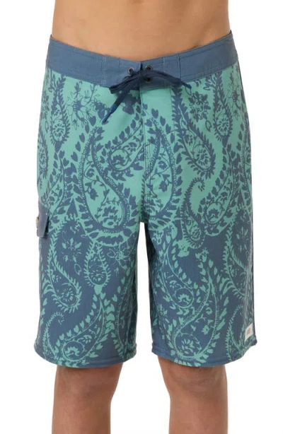 O'neill Kids' Lineup Board Shorts In Green