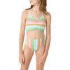 O'neill Kids' Low Tide Cinched Cutout One-piece Swimsuit