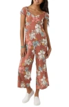 O'neill Kids' Marie Jumpsuit In Brown