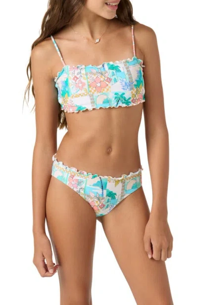 O'neill Kids' Maritime Ruffle Two-piece Swimsuit