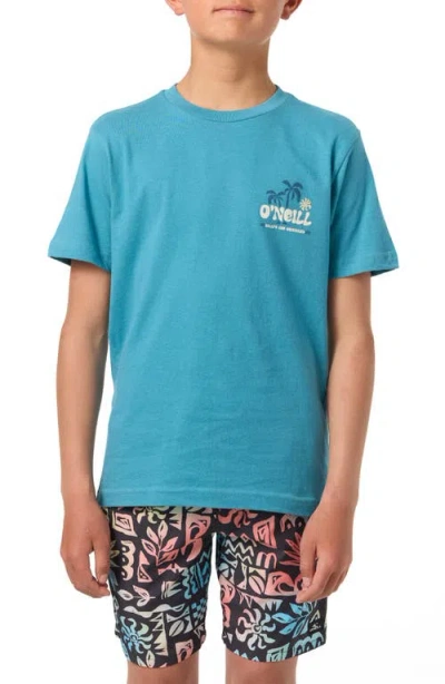 O'neill Kids' Palm Tree Cotton Graphic T-shirt