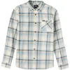 O'neill Kids' Redmond Plaid Flannel Button-up Shirt In Blue