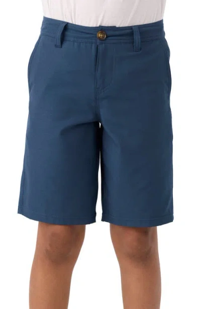 O'neill Kids' Reserve Light Water Repellent Shorts In Blue