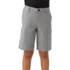 O'neill Kids' Reserve Water Repellent Shorts In Graphite