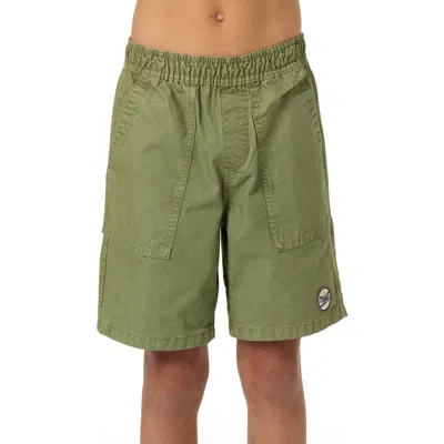 O'neill Kids' Ronan Field Shorts In Green